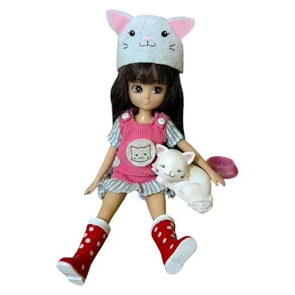 Lottie Doll Arklu Of London Anime With rare collector Pet Persian cat - Picture 6 of 15